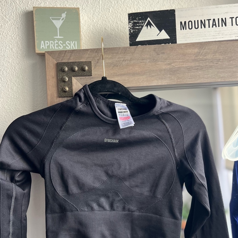 Gymshark Flex LS crop top